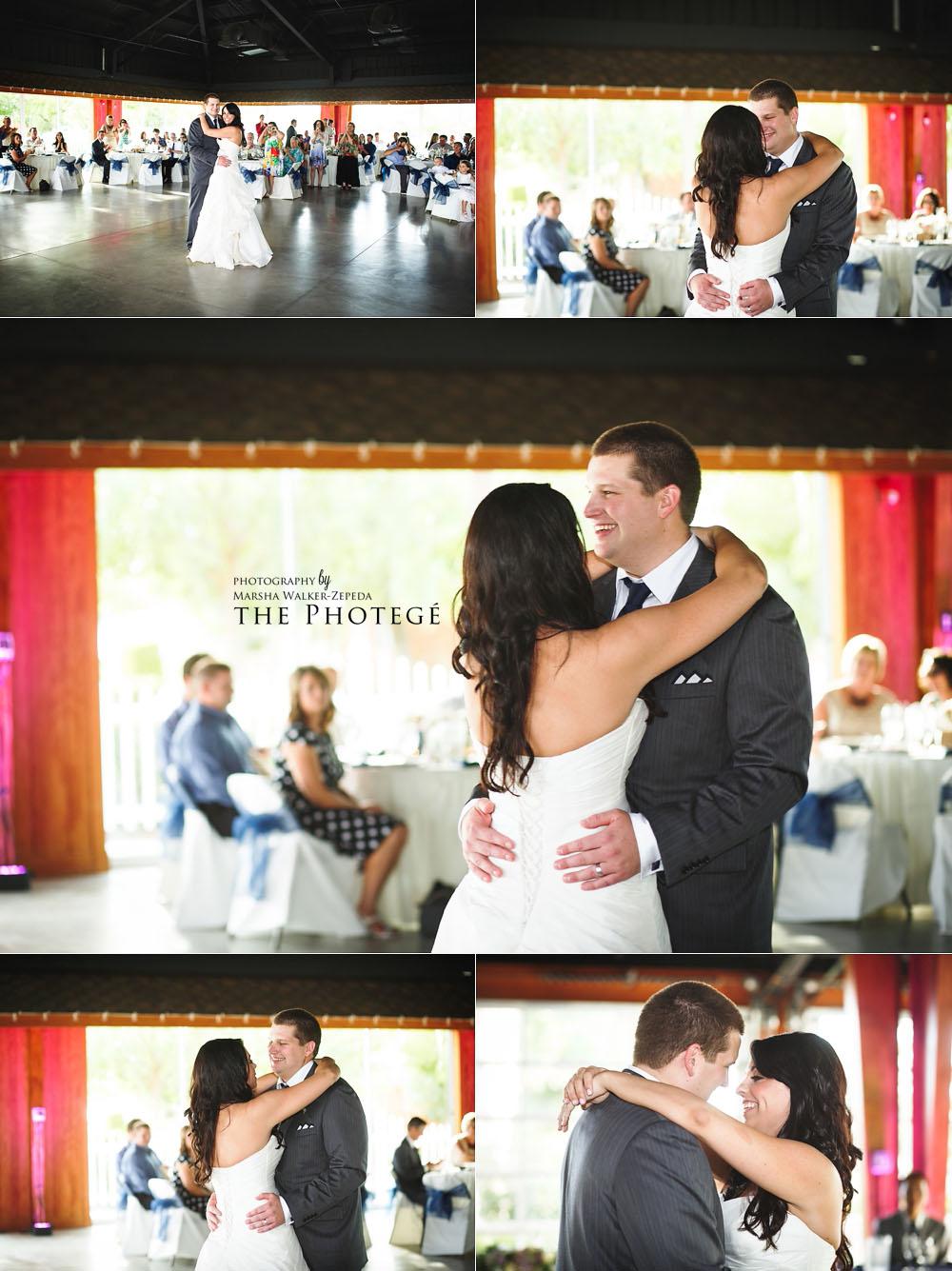 first dance as husband and wife, shafter park place wedding, glaser wedding