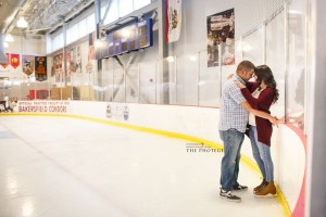 ice rink, kern county museum engagement