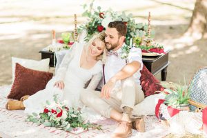 boho garden surprise wedding proposal with The Photege and Simply Shabby Chic Events