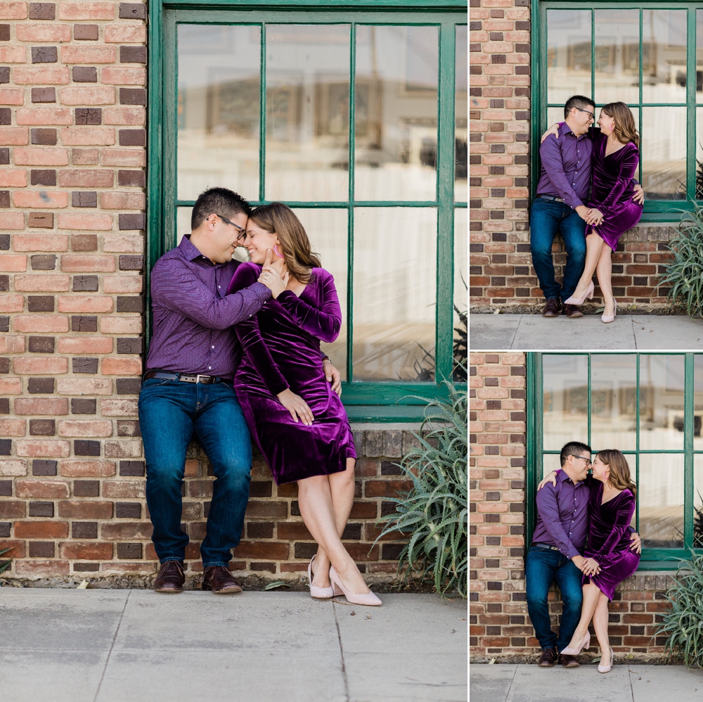 downtown bakersfield engagement session